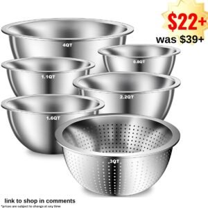 Stainless Steel Mixing Bowls Set