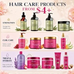 hair care products, from $4+