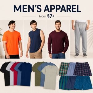 Men's Apparel - Fruit of Loom