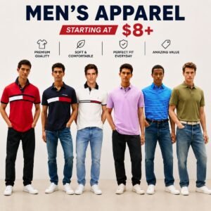 Men's Apparel- Tommy Hilfiger