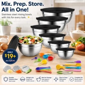 Mixing Bowls with Lids