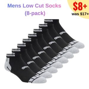 mens Low Cut Socks (8-pack)