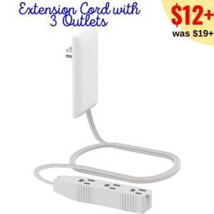 Extension Cord with 3 Outlets