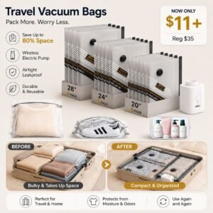 Travel Vacuum Bags