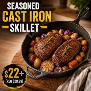Seasoned Cast Iron Skillet