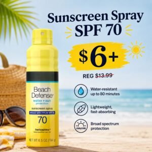 Sunscreen Spray SPF 70