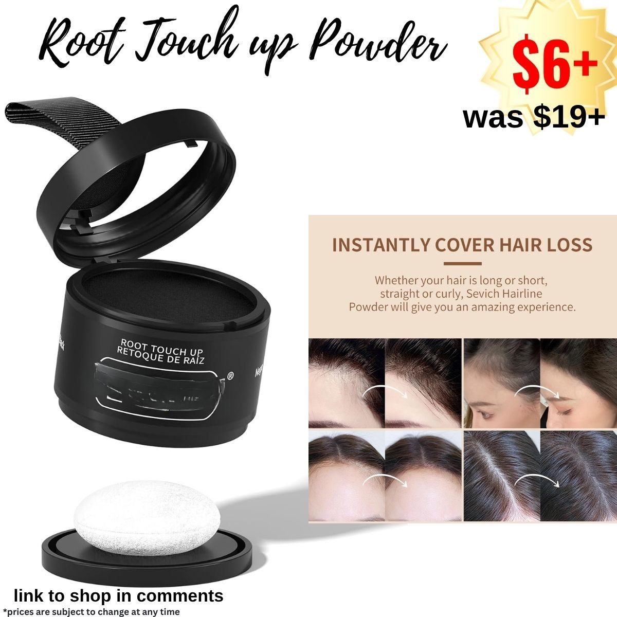 Root Touch up Powder