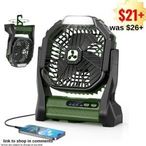 Portable Rechargeable Fan