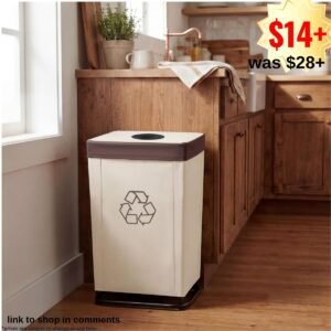 Recycling Bin with Lid