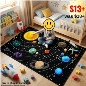 Space Rugs for Bedroom