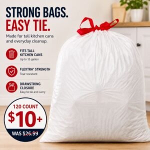 Drawstring Trash Bags