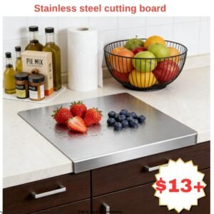 Stainless steel cutting board