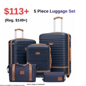 5 Piece Luggage Set