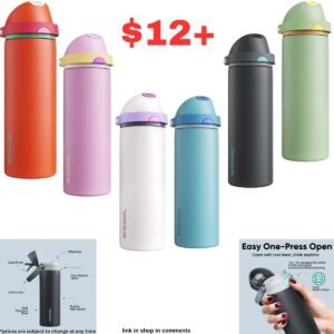 Insulated Stainless Steel Water Bottle 24 oz