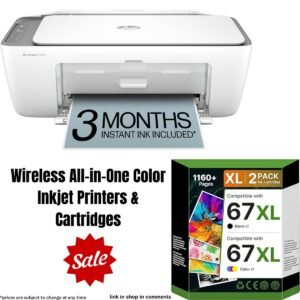 Wireless All-in-One Color Inkjet Printers & Cartridges