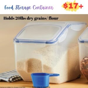 Storage Container with Wheels (50.72-Cup)