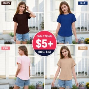Girls Short Sleeve T Shirts