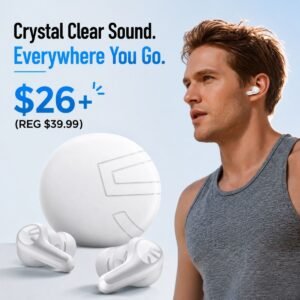Adaptive Noise Cancelling Wireless Earbuds