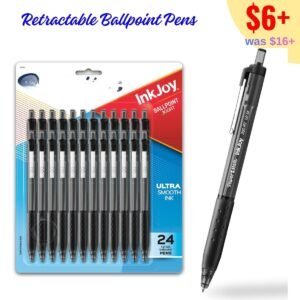 Retractable Ballpoint Pens
