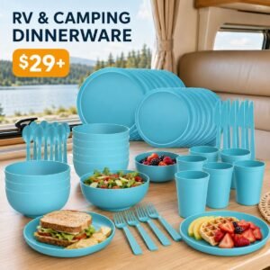 RV & Camping Dinnerware Set