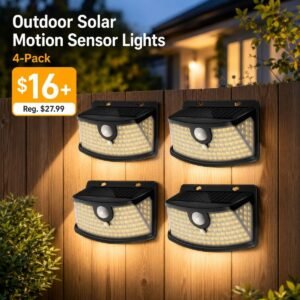 Solar Motion Sensor Lights