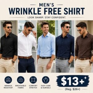 Men's Long Sleeve Dress Shirt