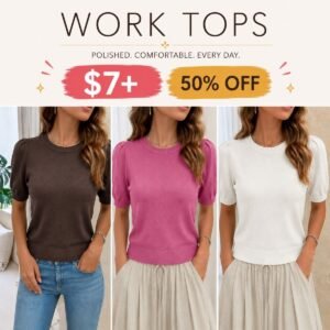 Women's work tops