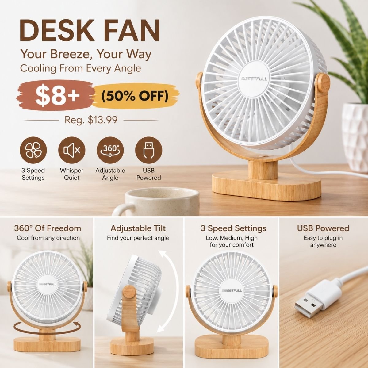 Desk Fan