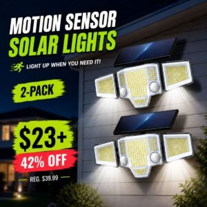 Motion Sensor Solar Lights