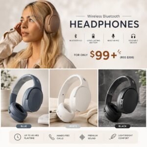 Wireless Bluetooth Headphones