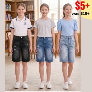 Girls Jean Shorts