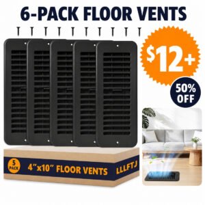 5 Pack Floor Vent Covers