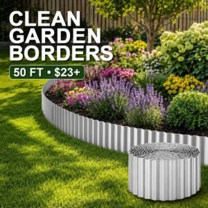 Corrugated Garden Edging