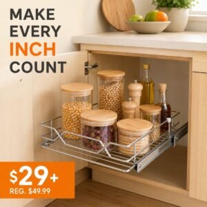 Pull Out Cabinet Organizer