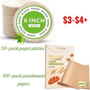 Paper Plates and Parchment Paper