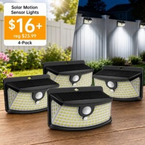 Solar Motion Sensor Lights