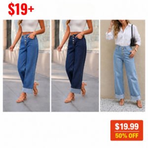 Women Wide Leg Jeans