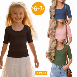 Girls' Half Sleeve Shirts