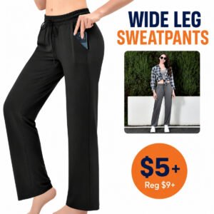 Wide Leg Sweatpants