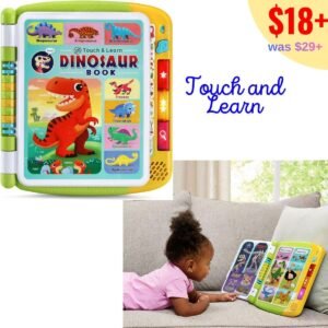 LeapFrog Touch and Learn Dinosaur Book