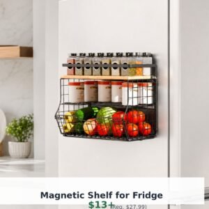 Magnetic Shelf for Fridge