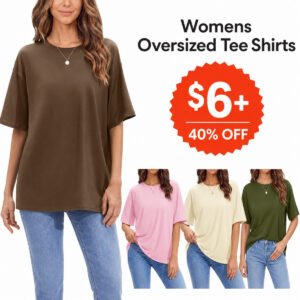 Womens Oversized Tee Shirts