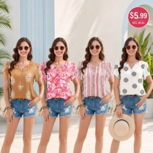 Short Sleeve Blouses