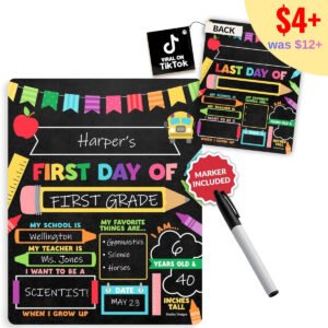 My First Day of School Sign