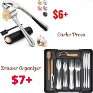 Garlic Press | Shelf Organizer