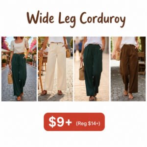 Wide Leg Corduroy