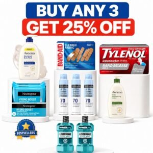 Buy 3 Health and Beauty Products and Get 25% Off
