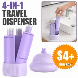 4-in-1 Travel Toiletry Bottle