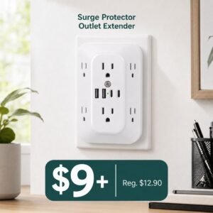 Surge Protector Outlet Extender