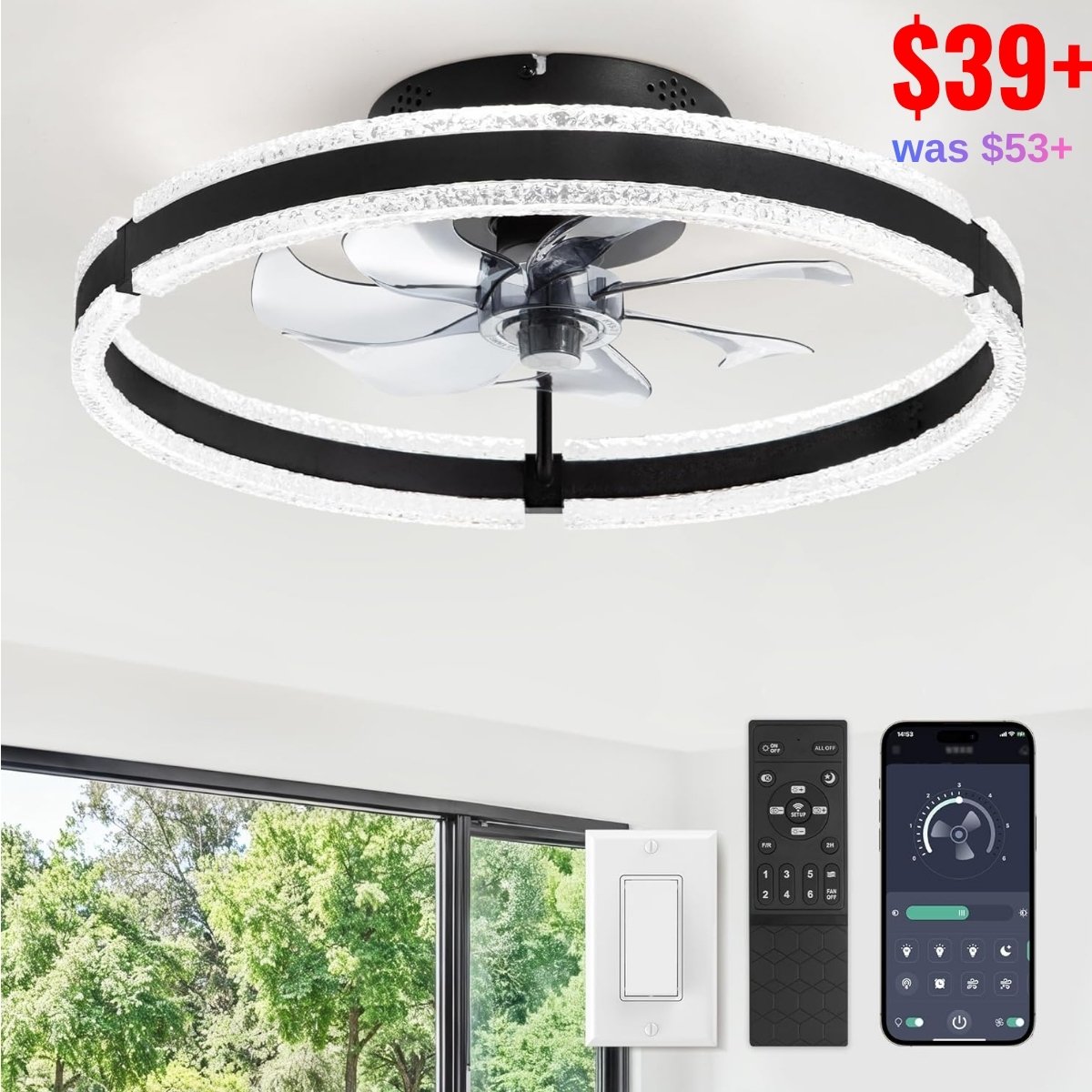 \Ceiling Fans with Light